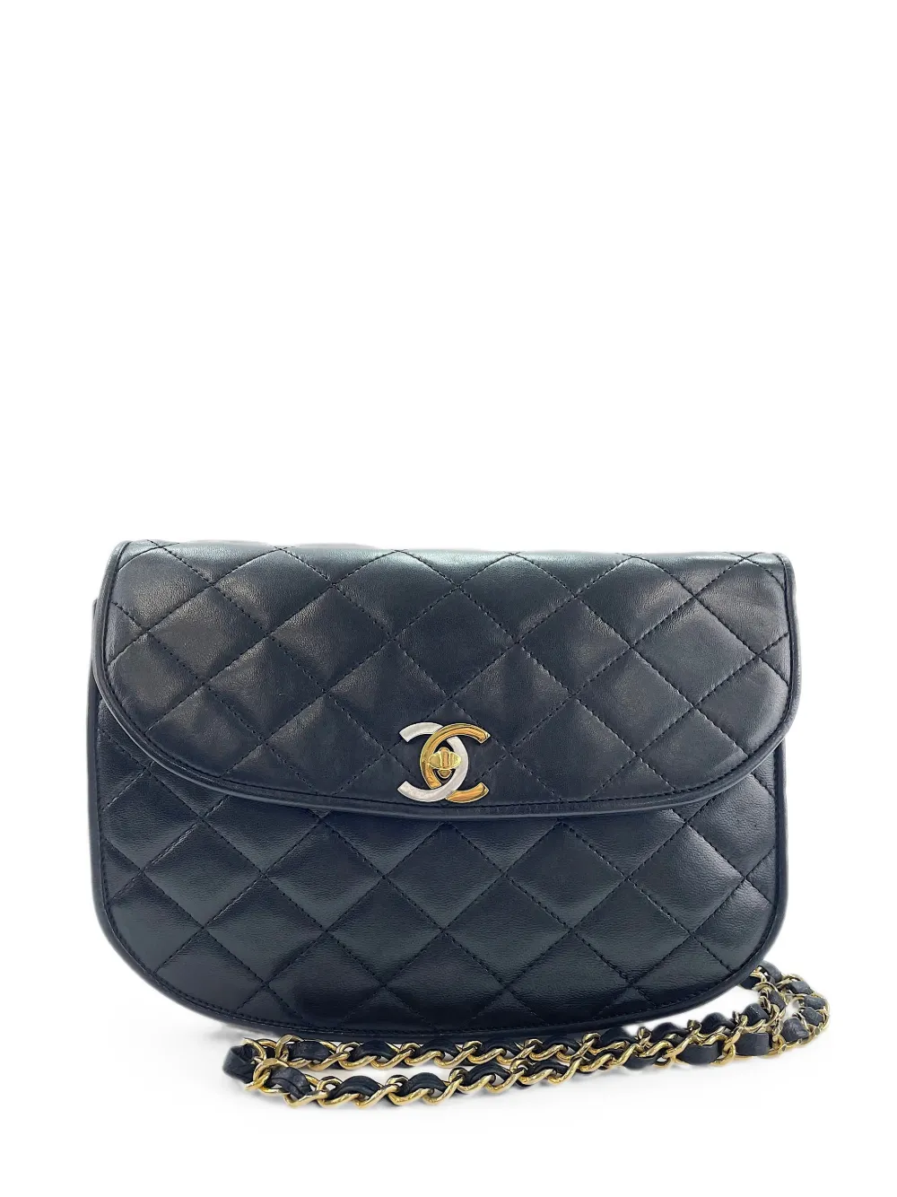 CHANEL Pre-Owned diamond quilting cross body bag - Nero