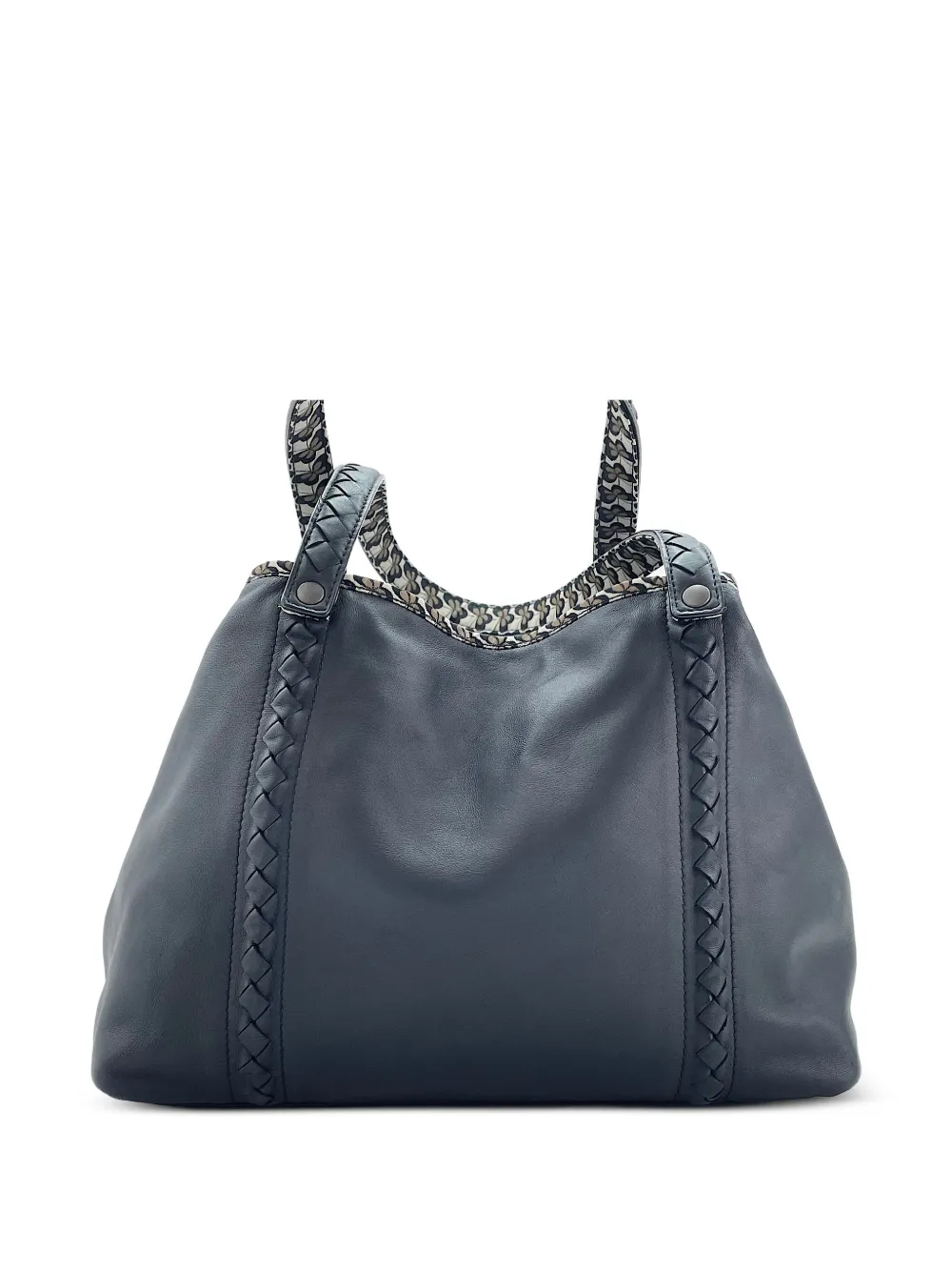 Bottega Veneta Pre-Owned Intrecciato leather tote bag - Schwarz