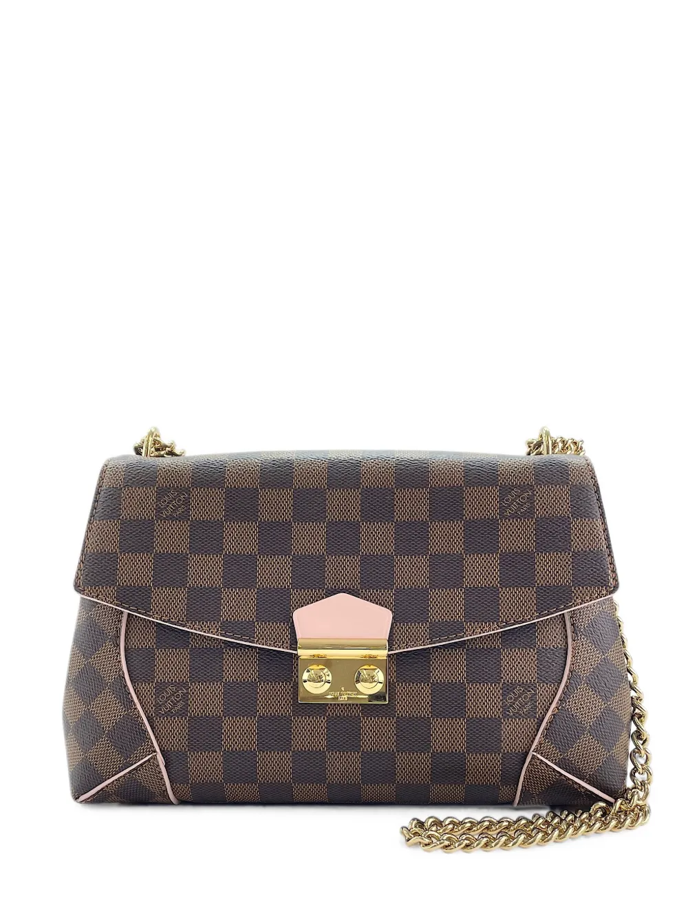 Louis Vuitton Pre-Owned Caissa Damier Ebène canvas shoulder bag - Marrone