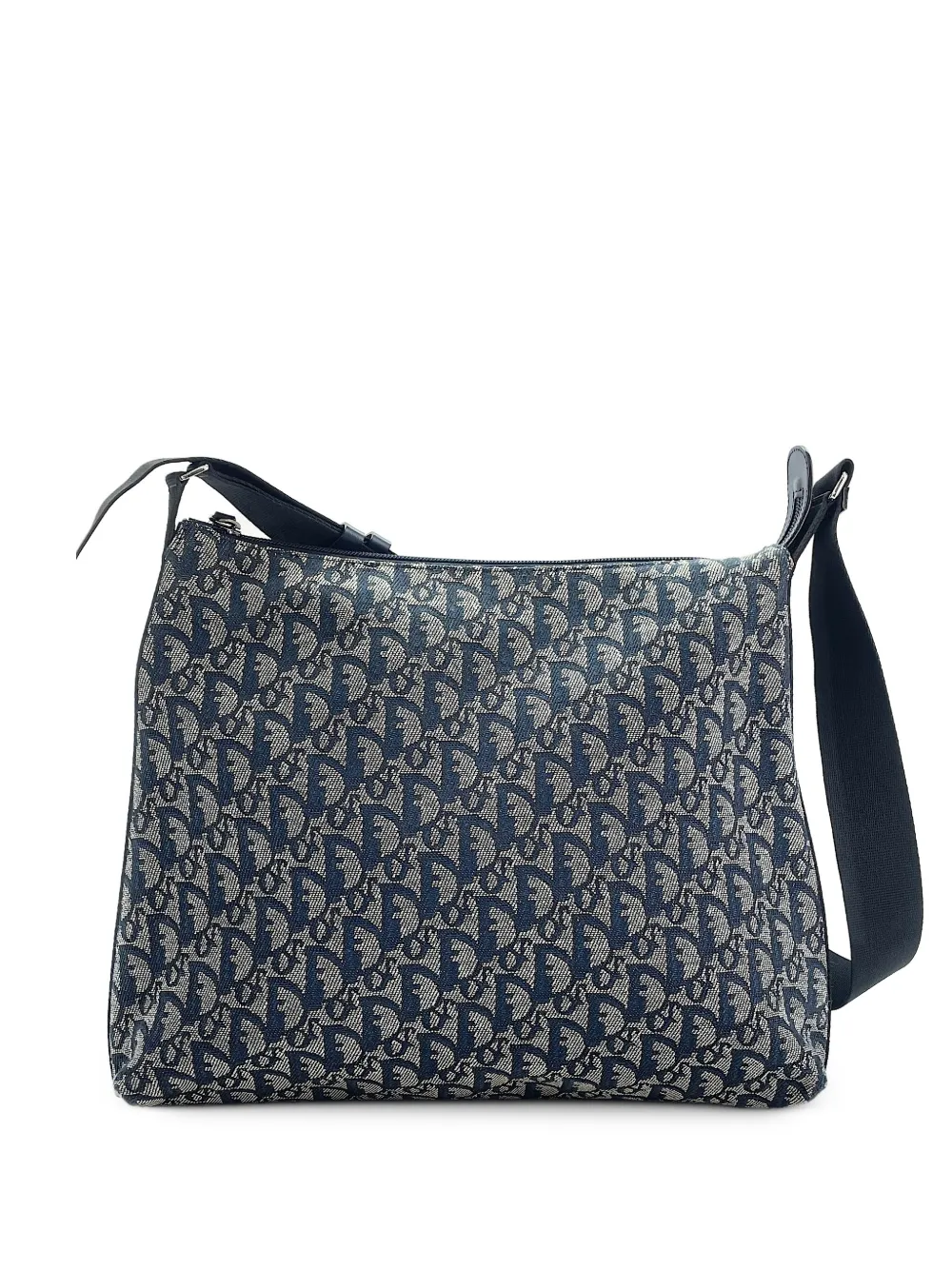 Christian Dior Pre-Owned Trotter Oblique monogram pattern shoulder bag - Blue