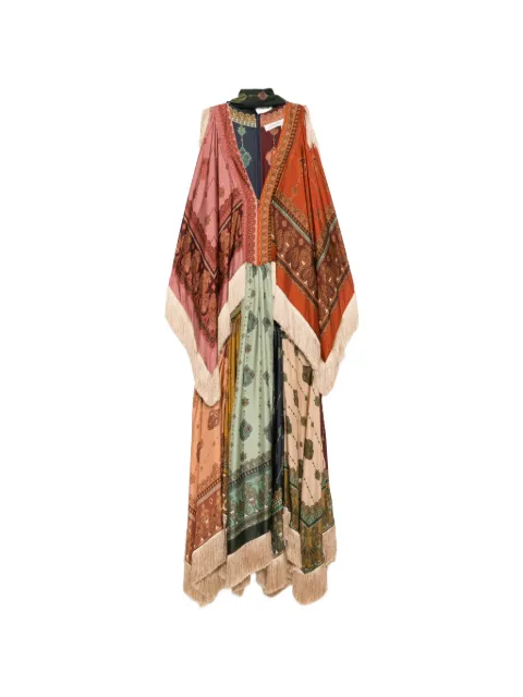 ZIMMERMANN Valiant fringed gown dress