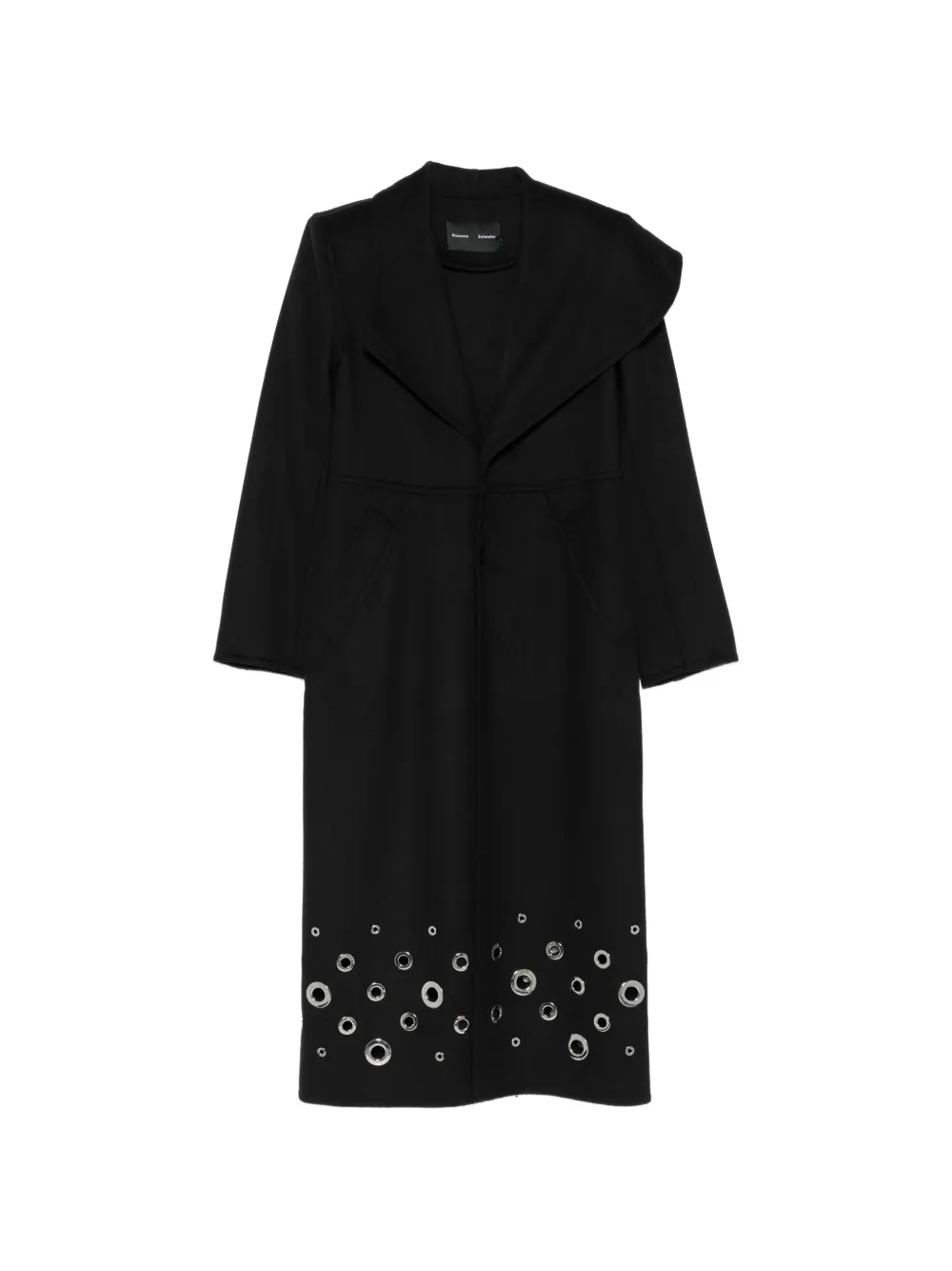 Proenza Schouler Alix eyelet-embellished coat · 4