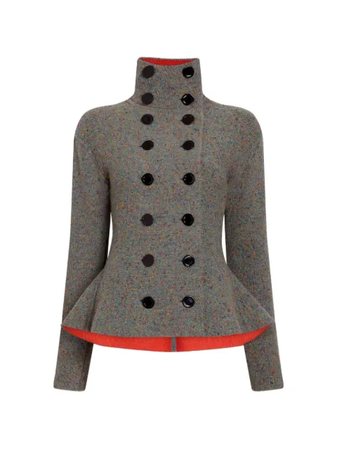 Proenza Schouler Capucine Donegal-knit jacket