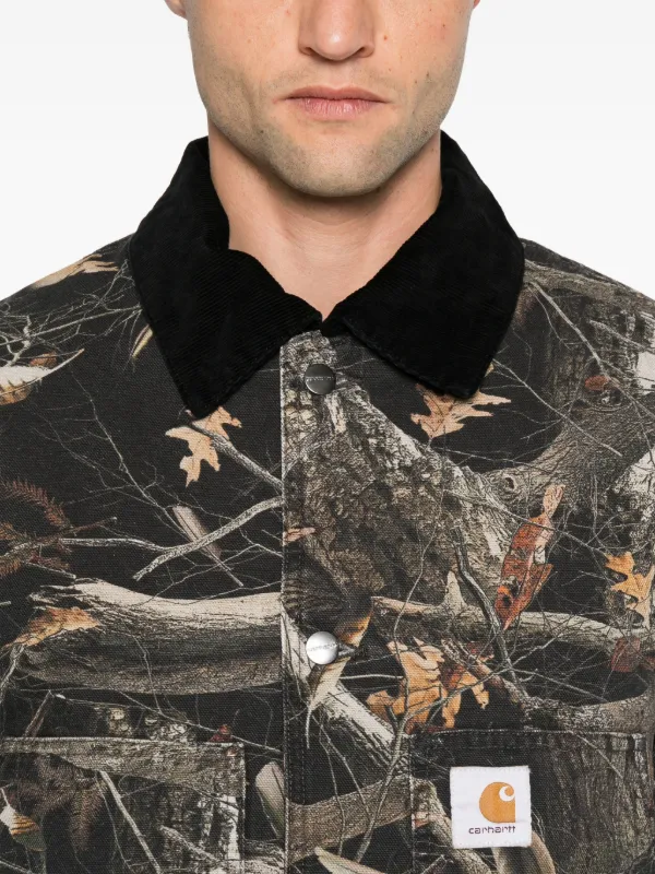 Carhartt WIP Lander camo-print Jacket | Black | FARFETCH