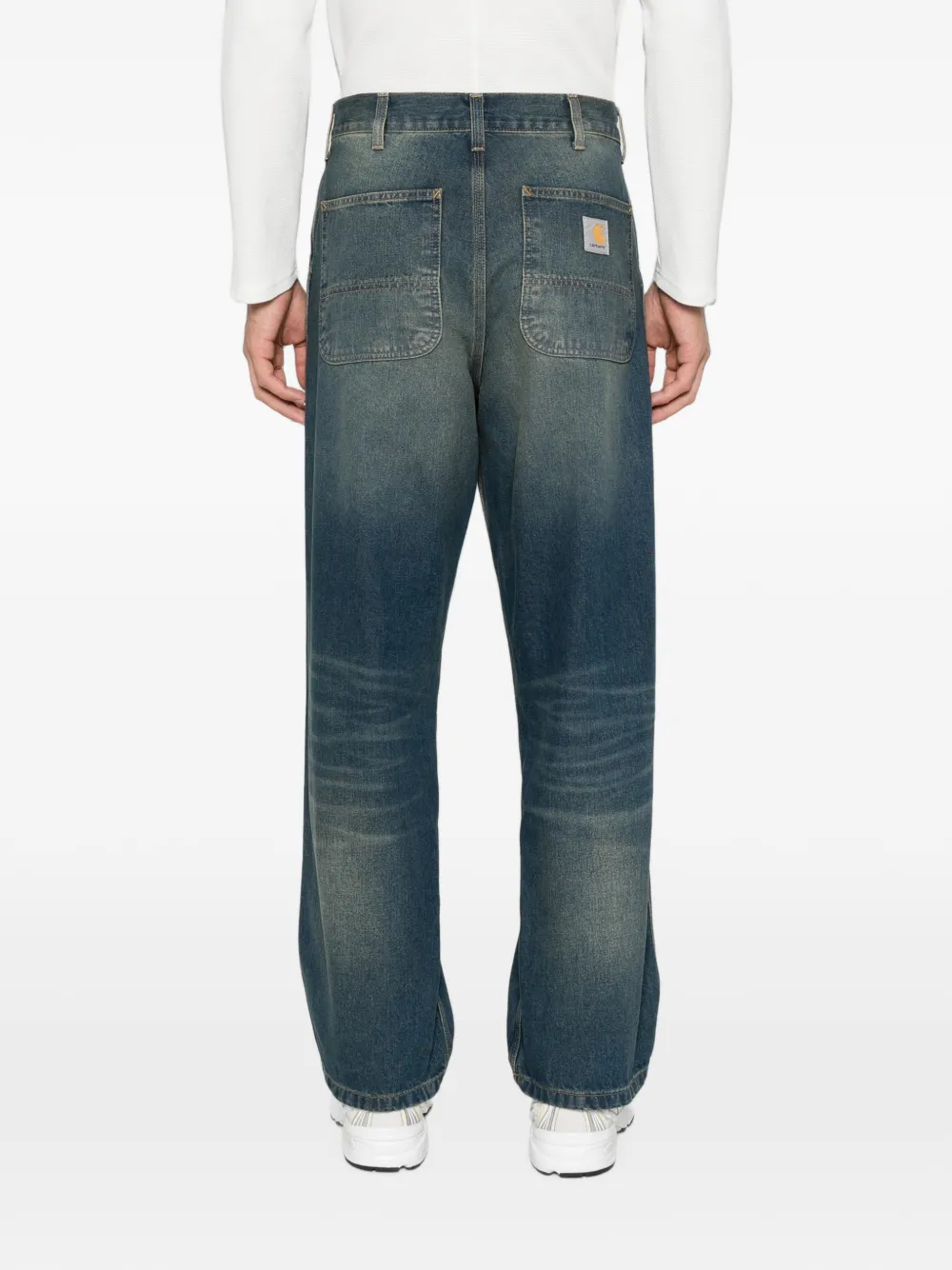 Carhartt WIP Straight jeans Blauw