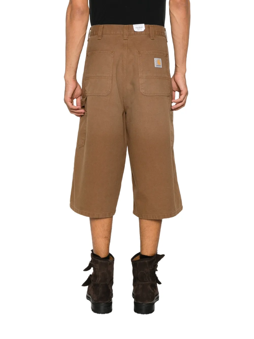 Carhartt WIP Single Knee lange shorts Bruin