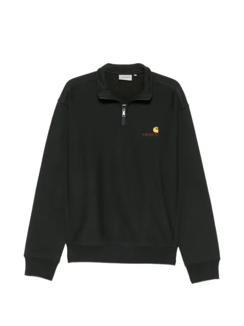Carhartt WIP American Script half-zip hoodie