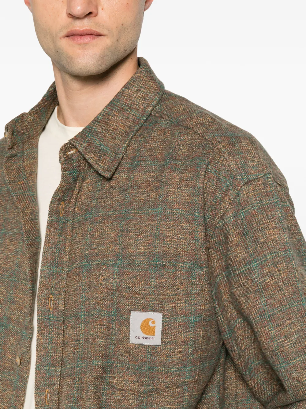 Carhartt WIP Bagley geruit overhemd Bruin