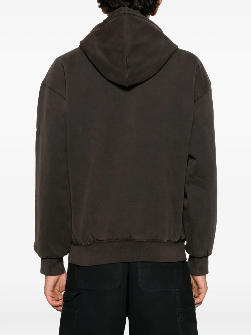 Carhartt WIP Vista garment-dyed hoodie Bruin