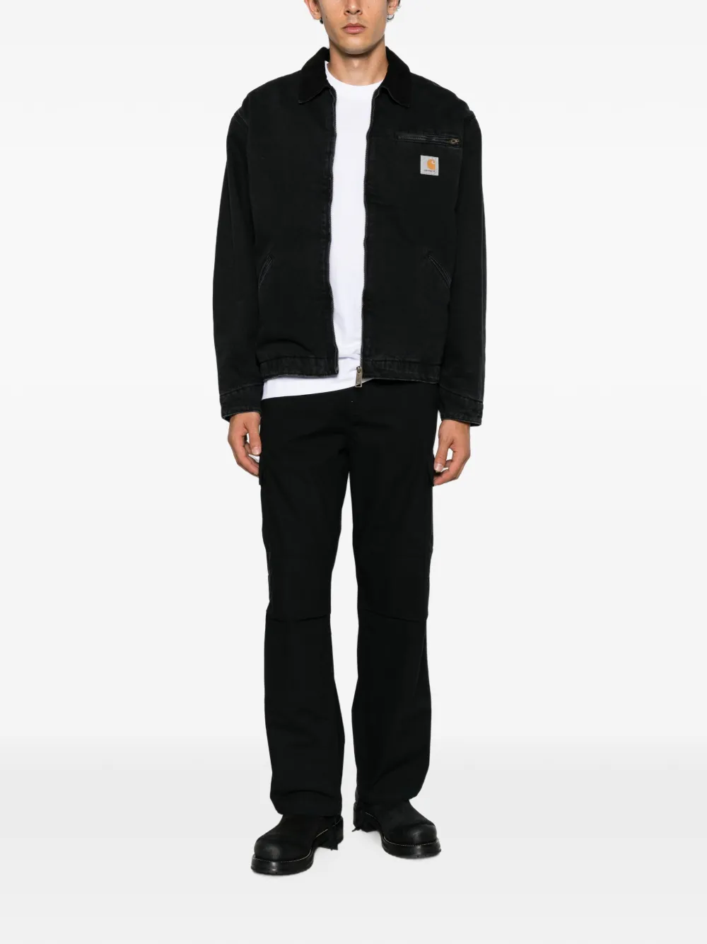 Carhartt WIP OG cargobroek met stonewashed-effect Zwart