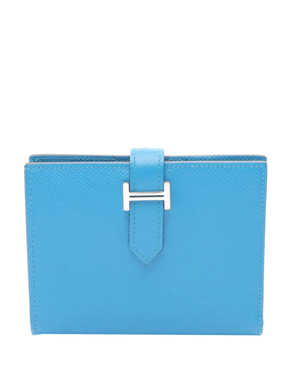Hermès Pre-Owned 2017 Epson Bearn Compact small wallets - Blu