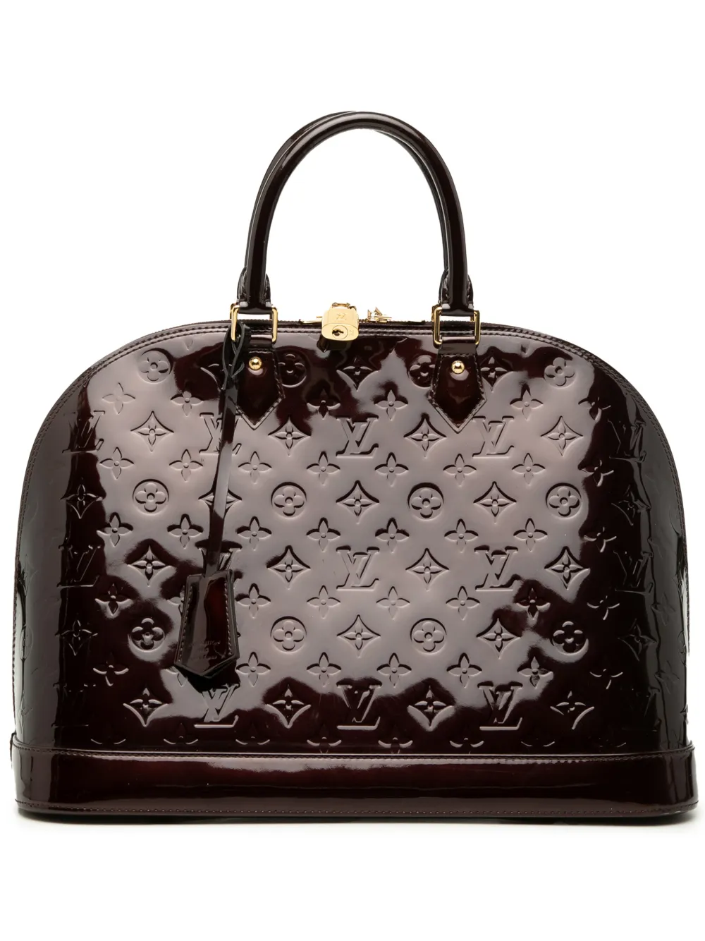 Louis Vuitton Pre-Owned 2012 Monogram Vernis Alma GM handbag - Violett
