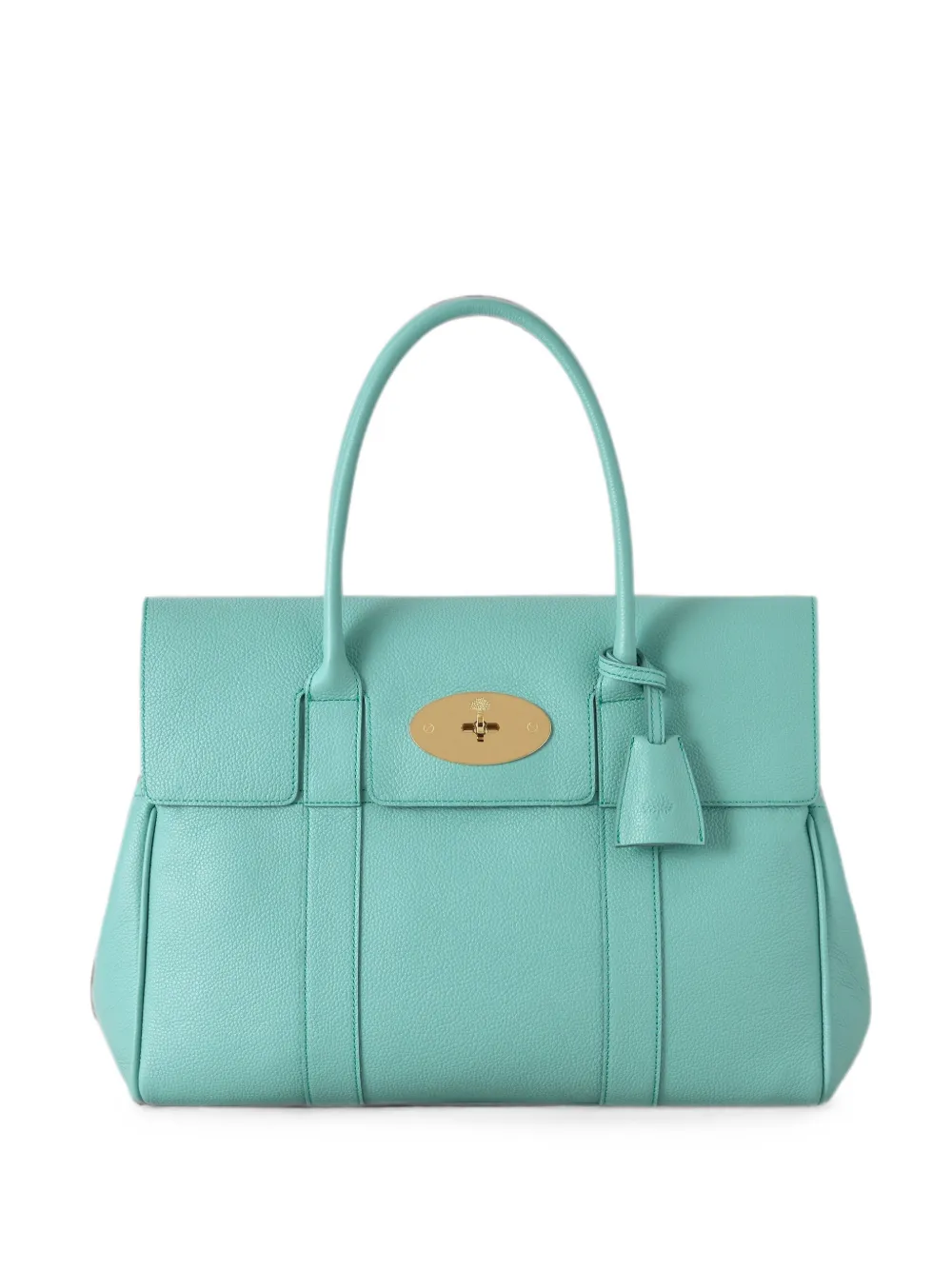 Mulberry Bayswater grained leather tote bag - Blue