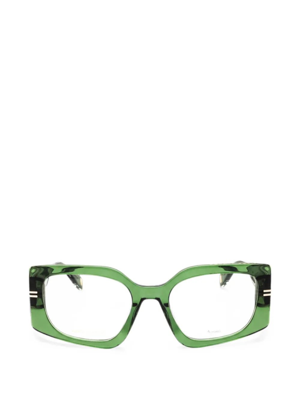 Marc Jacobs Eyewear rectangle-frame glasses - Verde