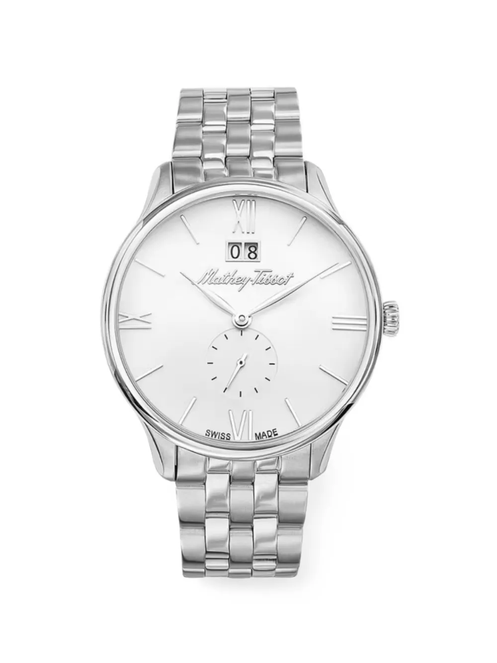 Mathey Tissot Edmond 42mm watch - Bianco