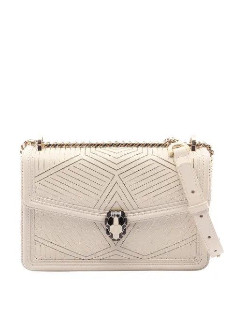 Bvlgari Pre-Owned 2010-2026 Leather Serpenti Diamond Blast shoulder bag