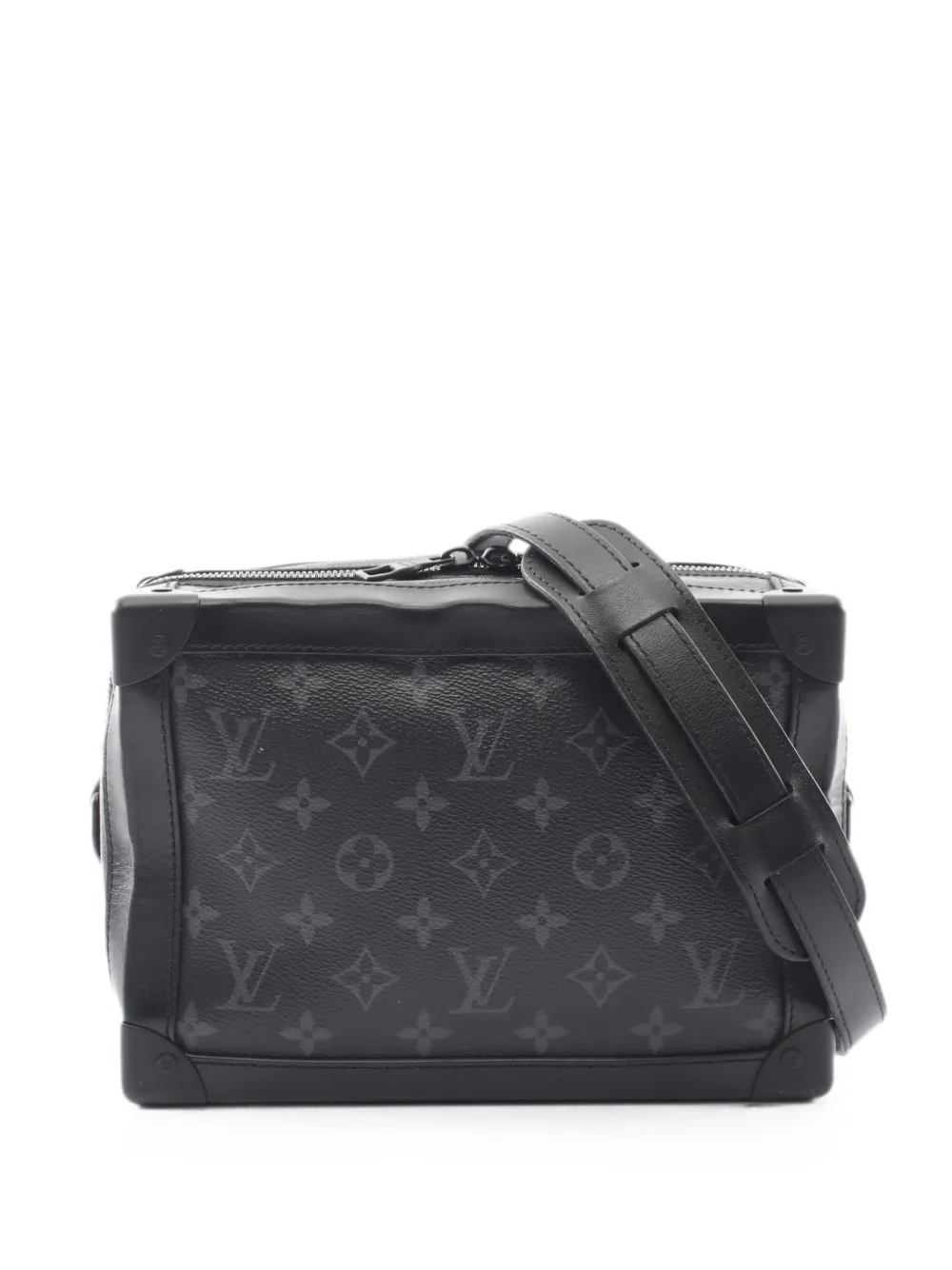 Louis Vuitton Pre-Owned 2019 Soft Trunk Monogram Eclipse messenger bag - Nero