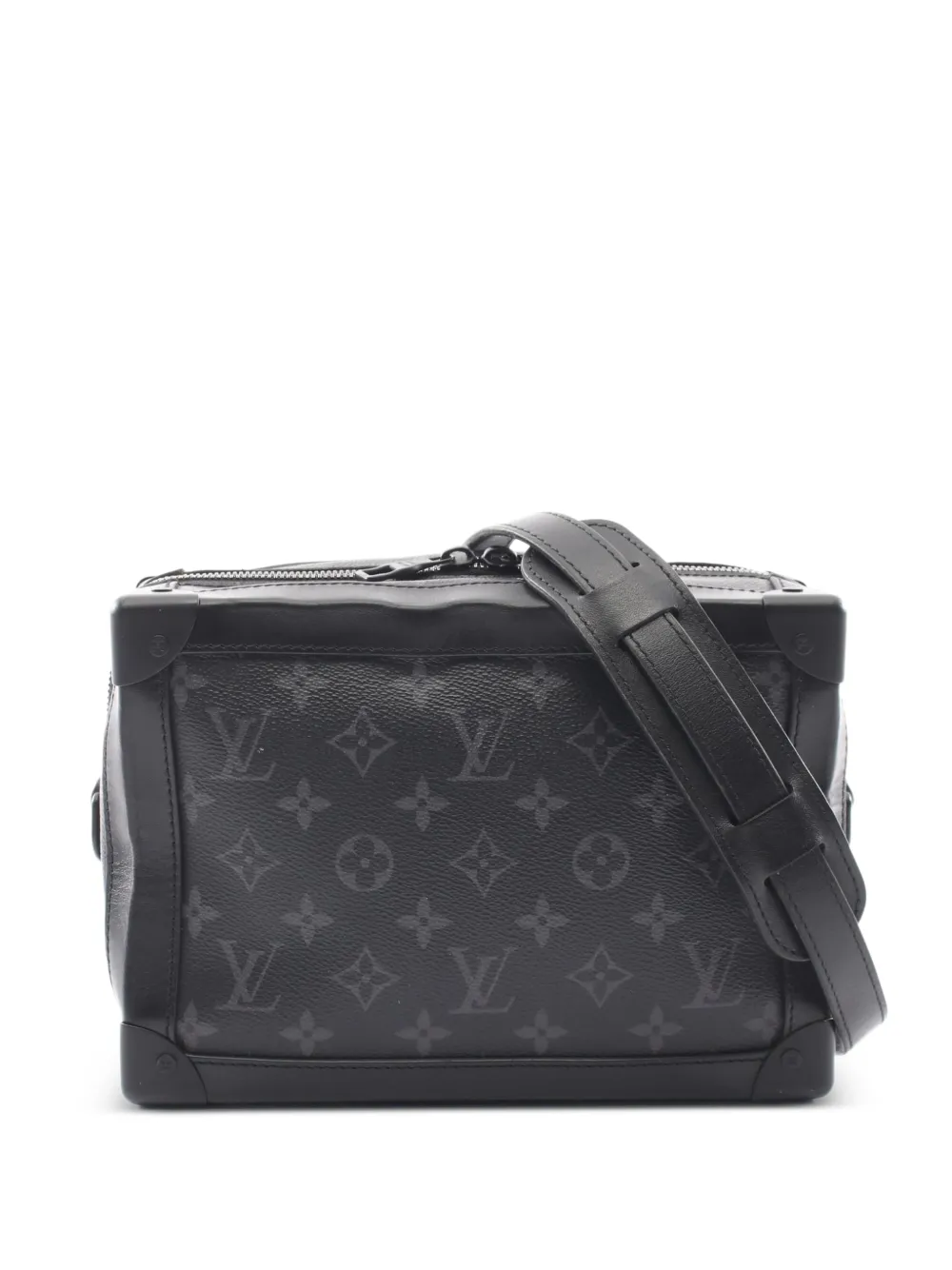 Louis Vuitton Pre-Owned 2019 Soft Trunk Monogram Eclipse messenger bag - Nero