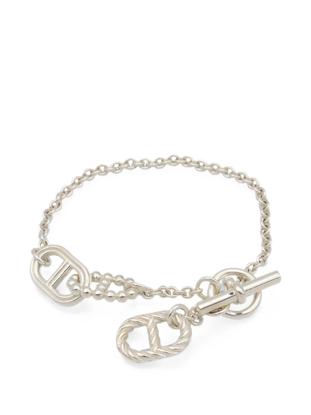 Hermès Pre-Owned 2010s Chaîne d'Ancre Parade bracelet - Argento