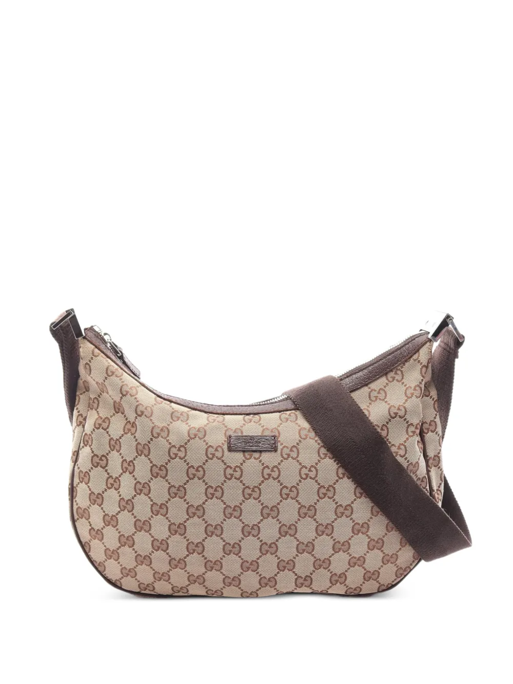 Gucci Pre-Owned 2000s GG canvas shoulder bag - Neutrals