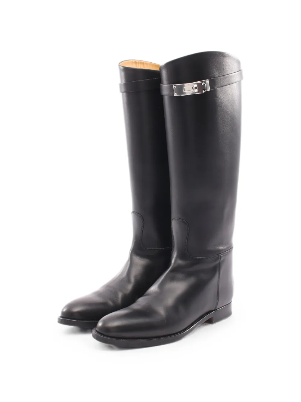 Hermès Pre-Owned 2010s Kelly Jumping knee-high boots - Schwarz