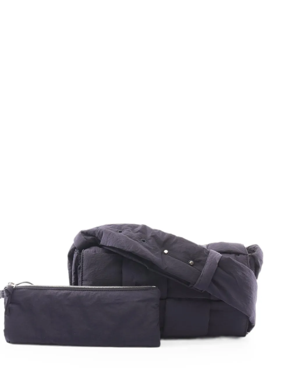 Bottega Veneta Pre-Owned 2010s Padded Tech Cassette shoulder bag - Blu