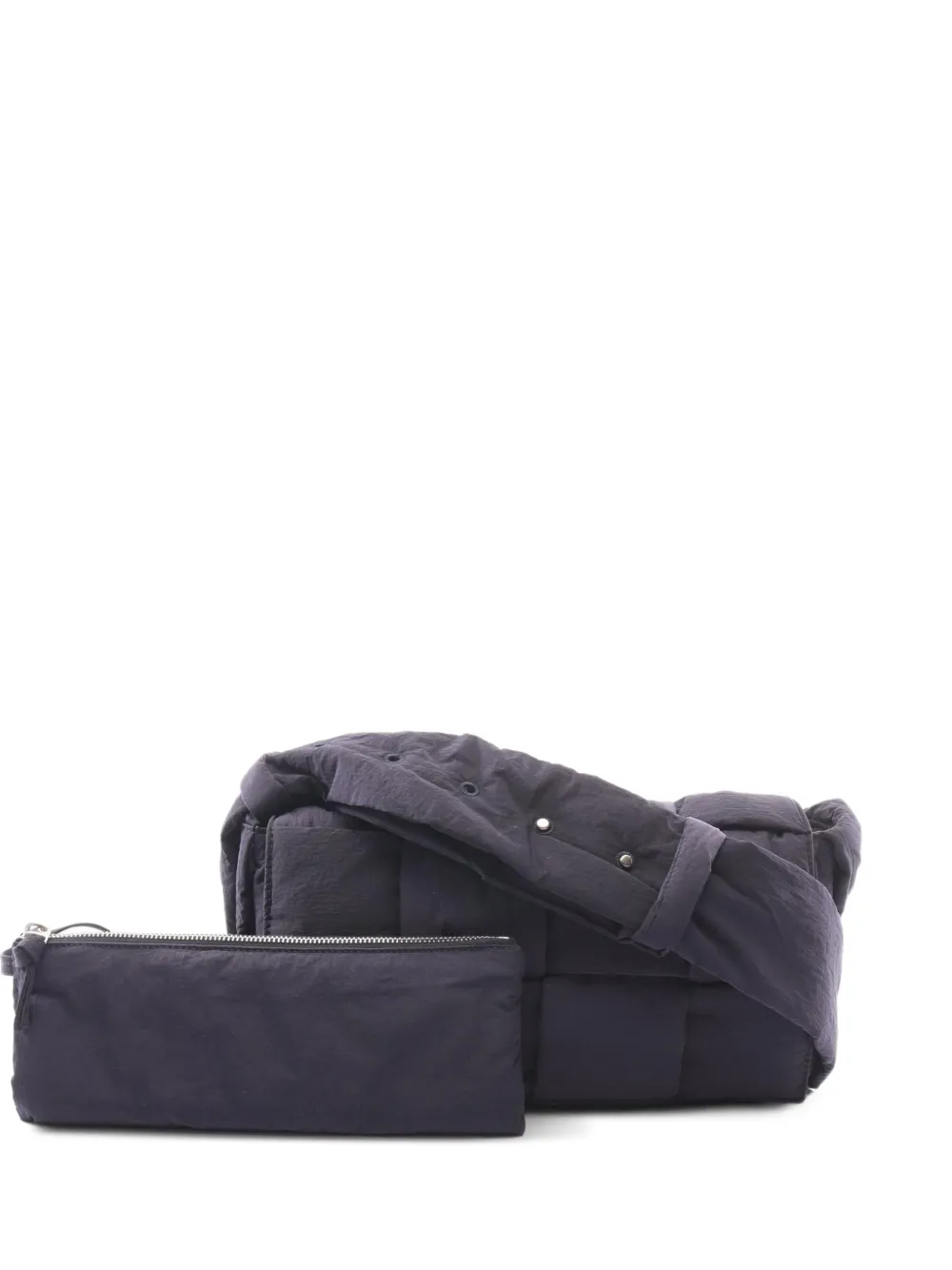Bottega Veneta Pre-Owned 2010s Padded Tech Cassette shoulder bag - Blau