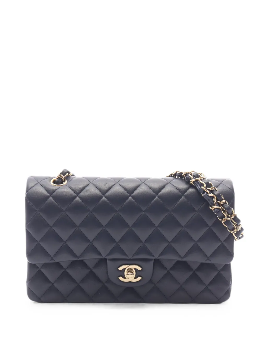 CHANEL Pre-Owned 2010s Double Flap shoulder bag - Blu