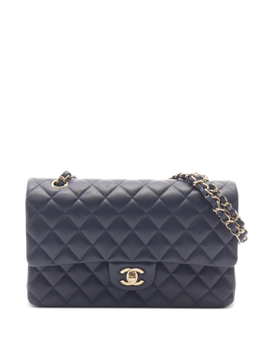 CHANEL Pre-Owned 2010s Double Flap shoulder bag - Blue