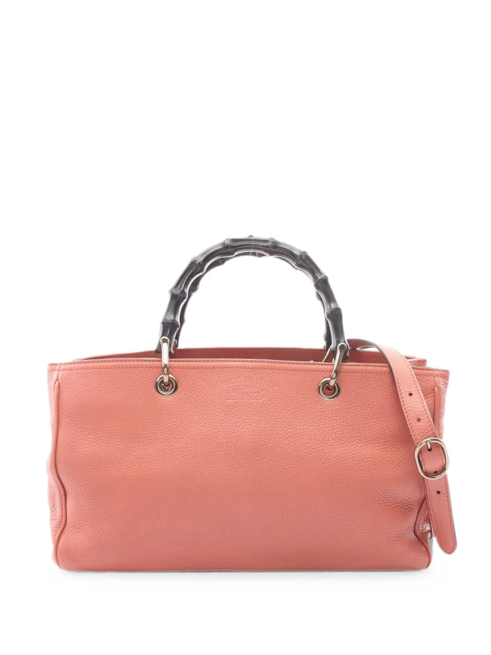Gucci Pre-Owned 2000s Bamboo top-handle tote bag - Rosa