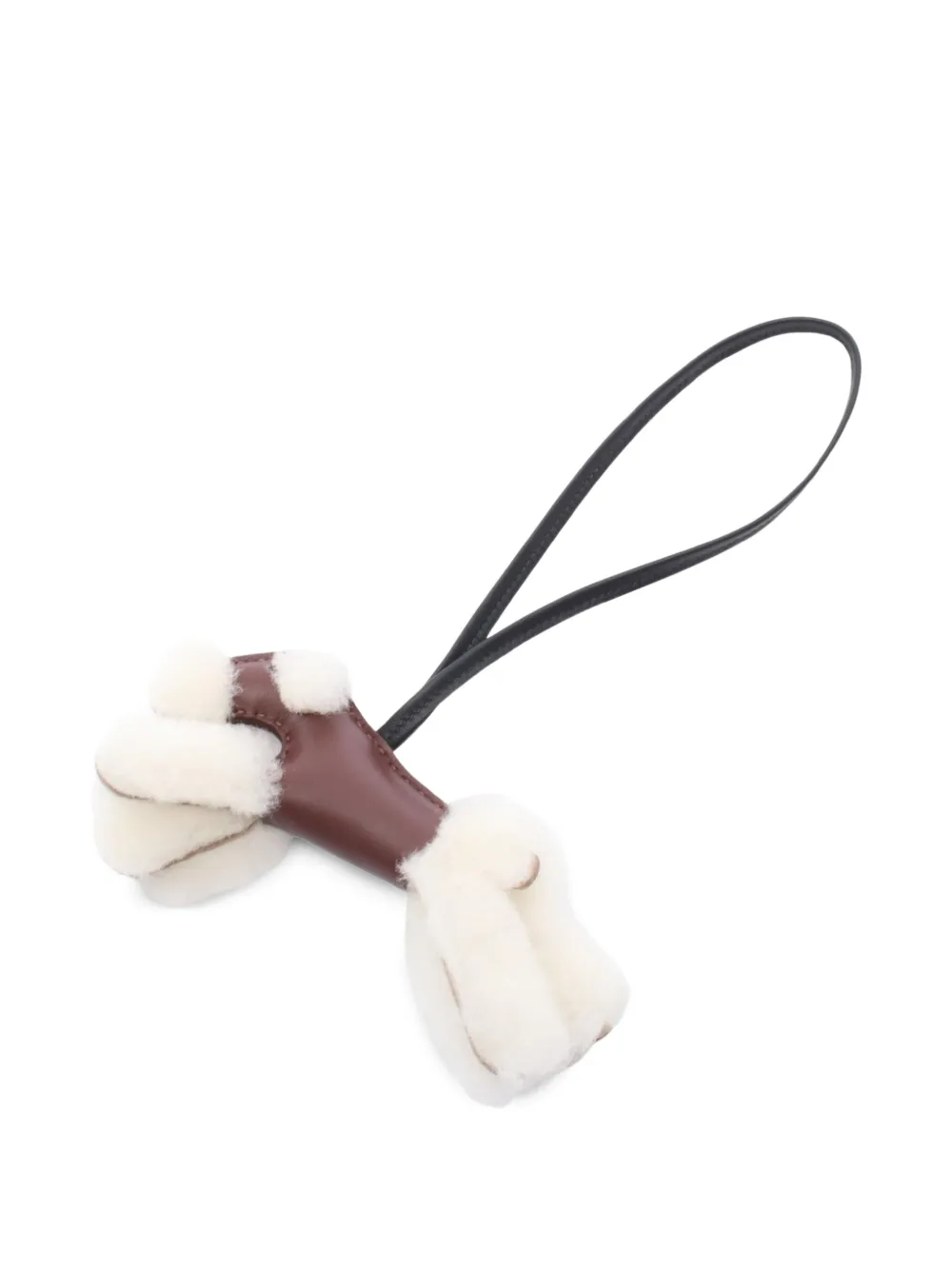 Hermès Pre-Owned 2026 Buddy bag charm - Braun