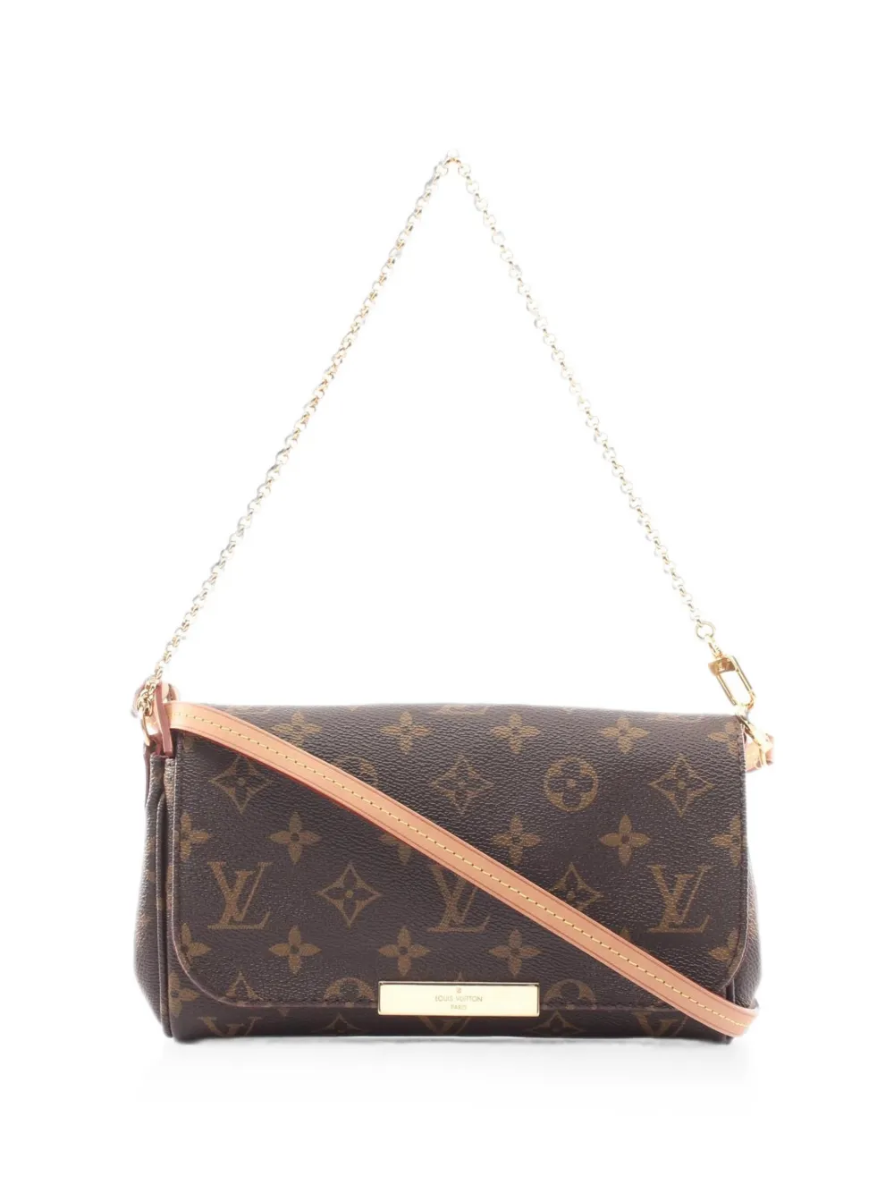 Louis Vuitton Pre-Owned 2013 PM Favorite Monogram shoulder bag - Braun