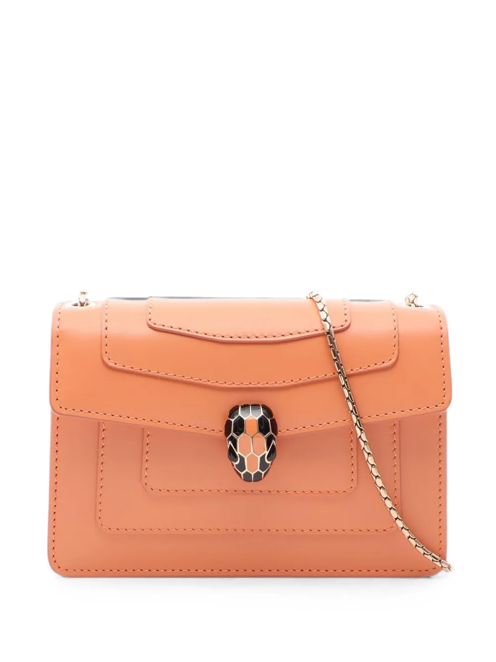 Bvlgari Pre-Owned 2010s Serpenti Forever Schultertasche - Orange