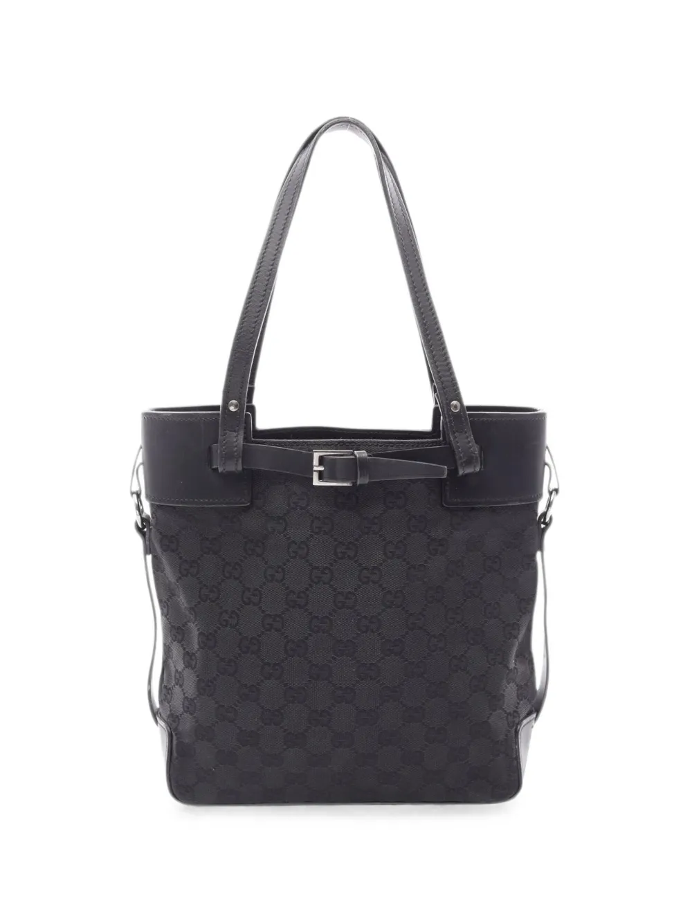 Gucci Pre-Owned 2000s GG canvas tote bag - Nero