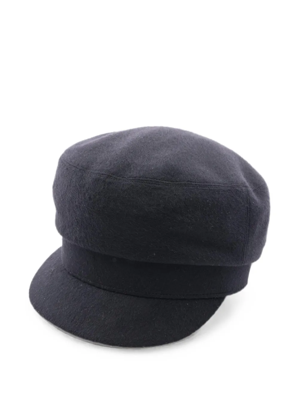 Hermès Pre-Owned 2010s cashmere casquette hat - Nero