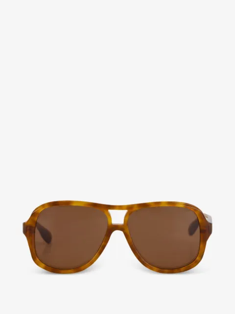 Emmanuelle Khanh Roma pilot-frame sunglasses
