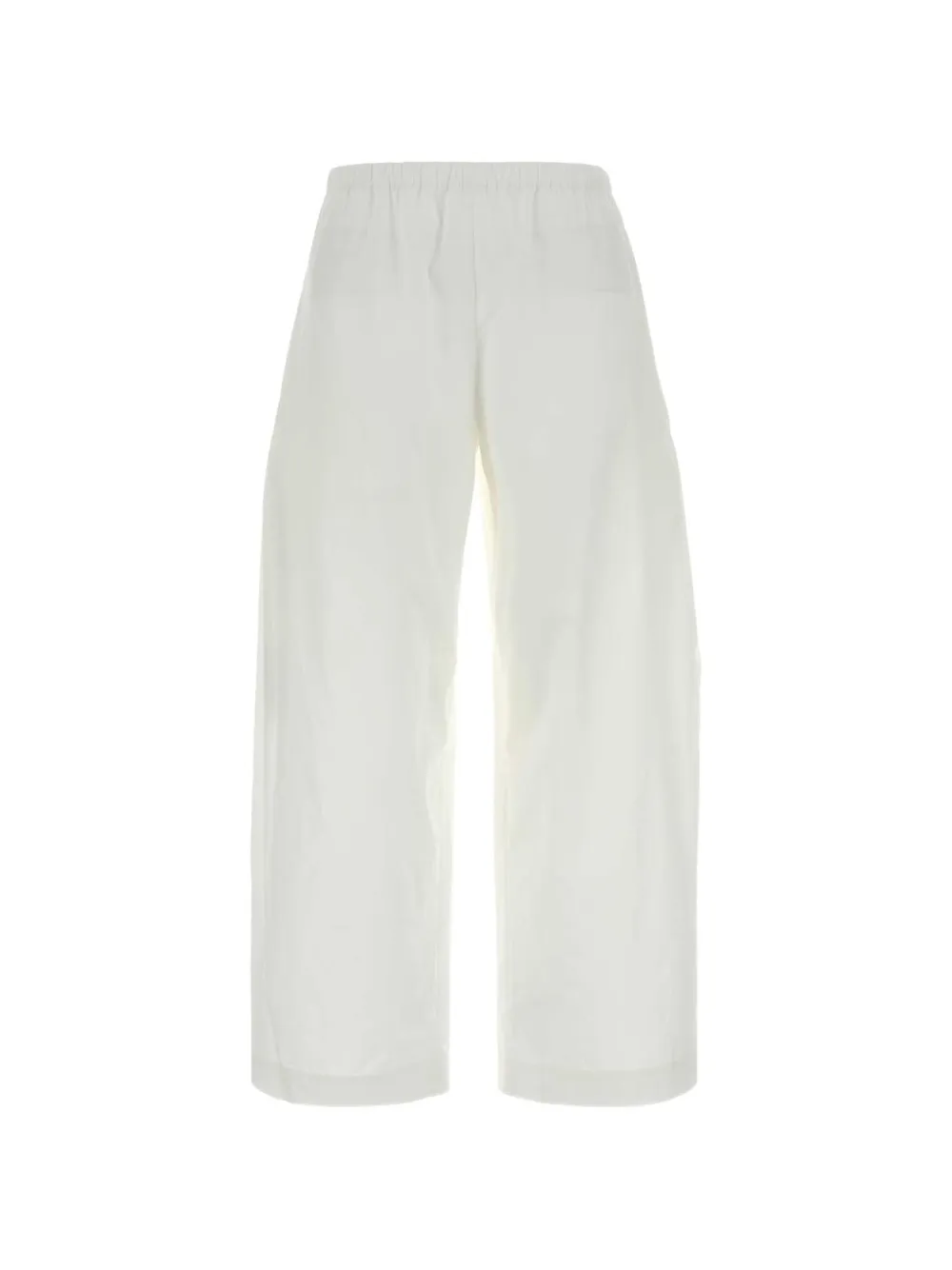 KHAITE Roma poplin trousers - Bianco