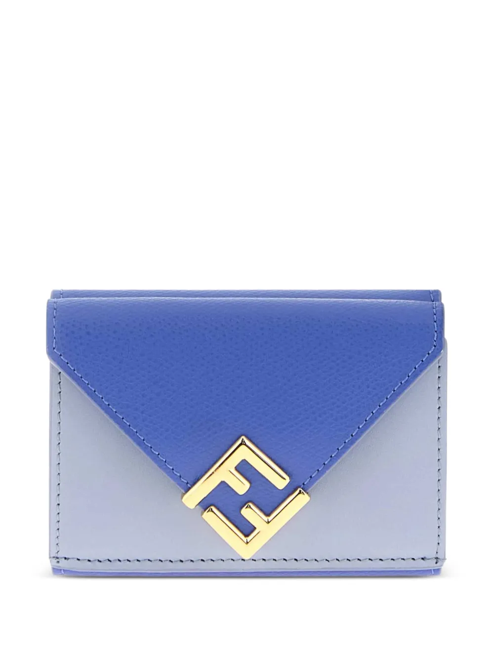 FENDI FF Diamonds trifold wallet - Blu