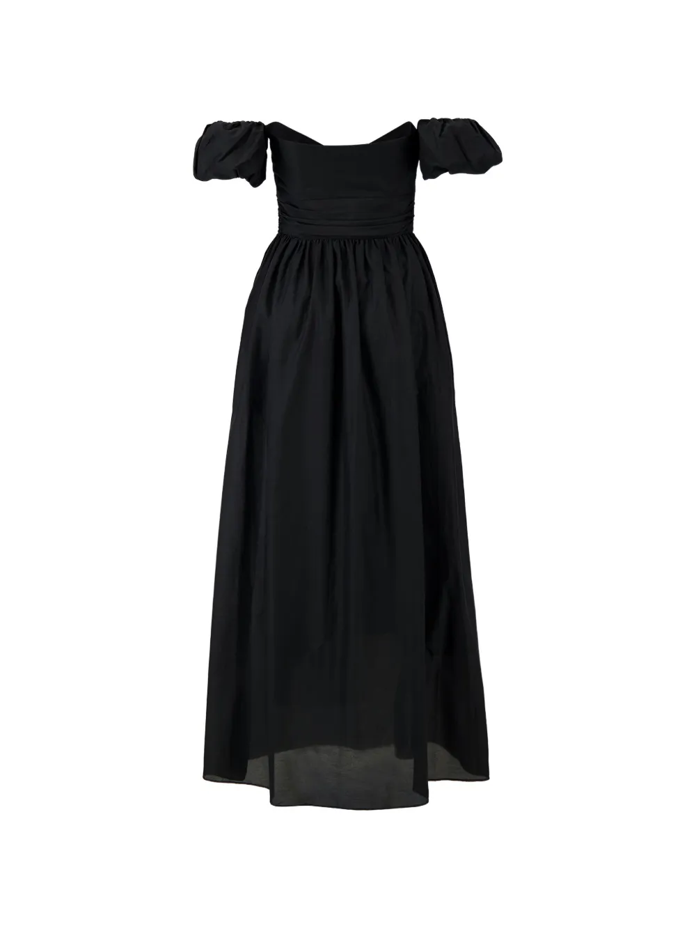Matteau Off-shoulder mini-jurk Zwart