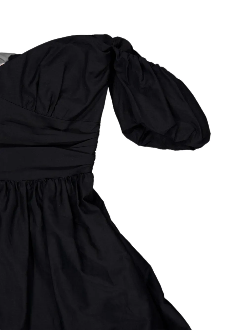 Matteau Off-shoulder mini-jurk Zwart