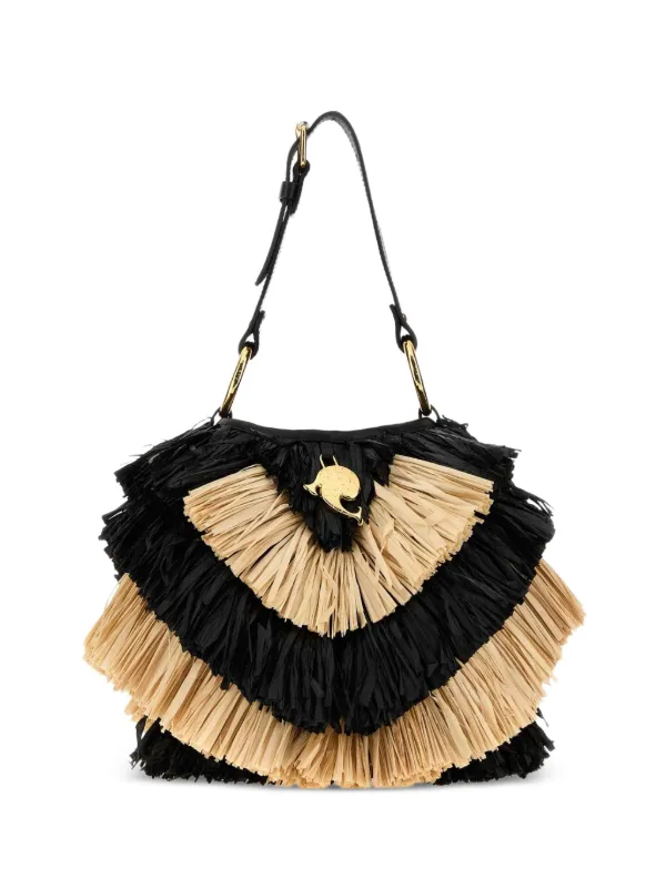 Pucci Capriccio Rafia Bag in Black