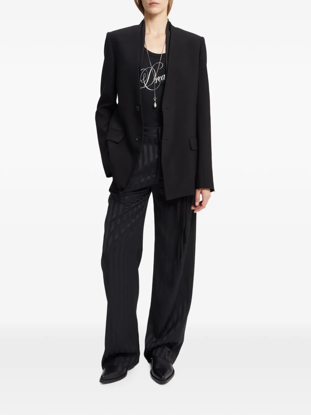 Ann Demeulemeester Tanktop Zwart