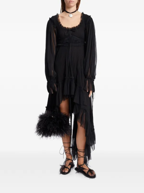 black maxi backless dress Long S Penny | Black & Size:6 AUS 10 stretchy maxi Cowl neckline