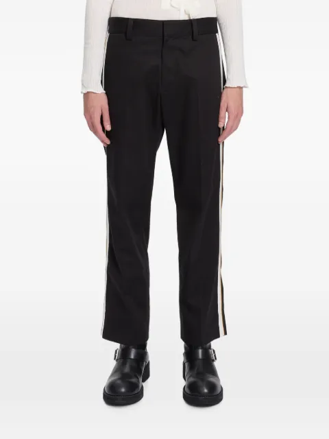 Ann Demeulemeester pantalones con rayas laterales