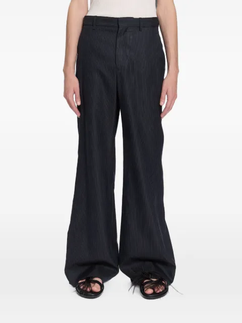 Ann Demeulemeester Darius pinstripe cotton trousers