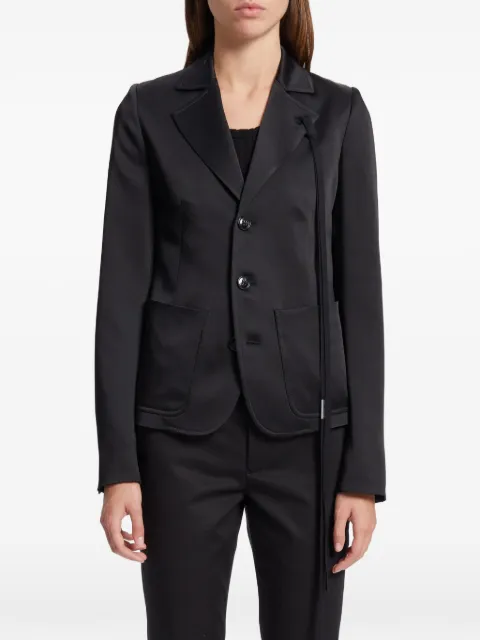 Ann Demeulemeester single-breasted fitted jacket