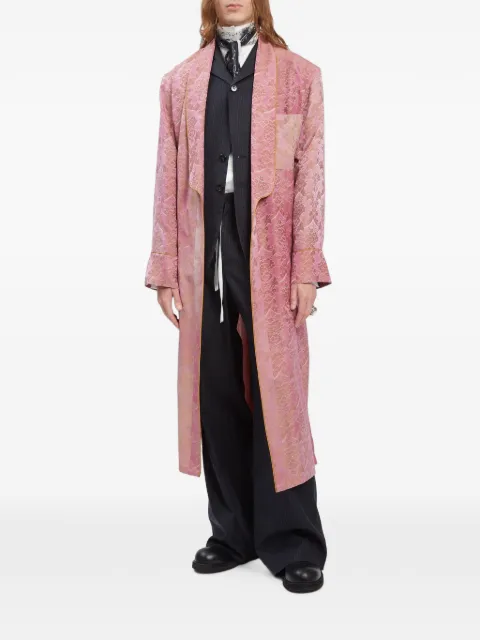 Ann Demeulemeester 데렉 핀스트라이프 코튼 자켓