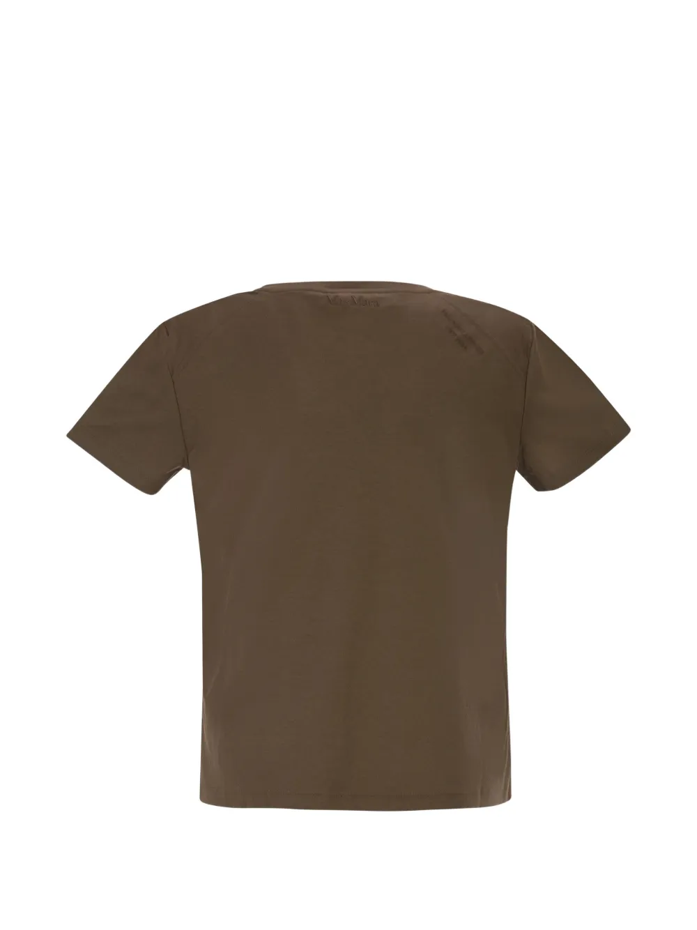'S Max Mara T-shirt met borduurwerk Bruin