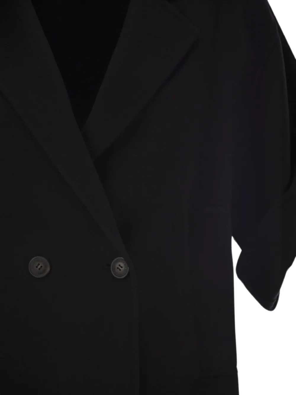 Weekend Max Mara Jack met dubbele rij knopen Zwart