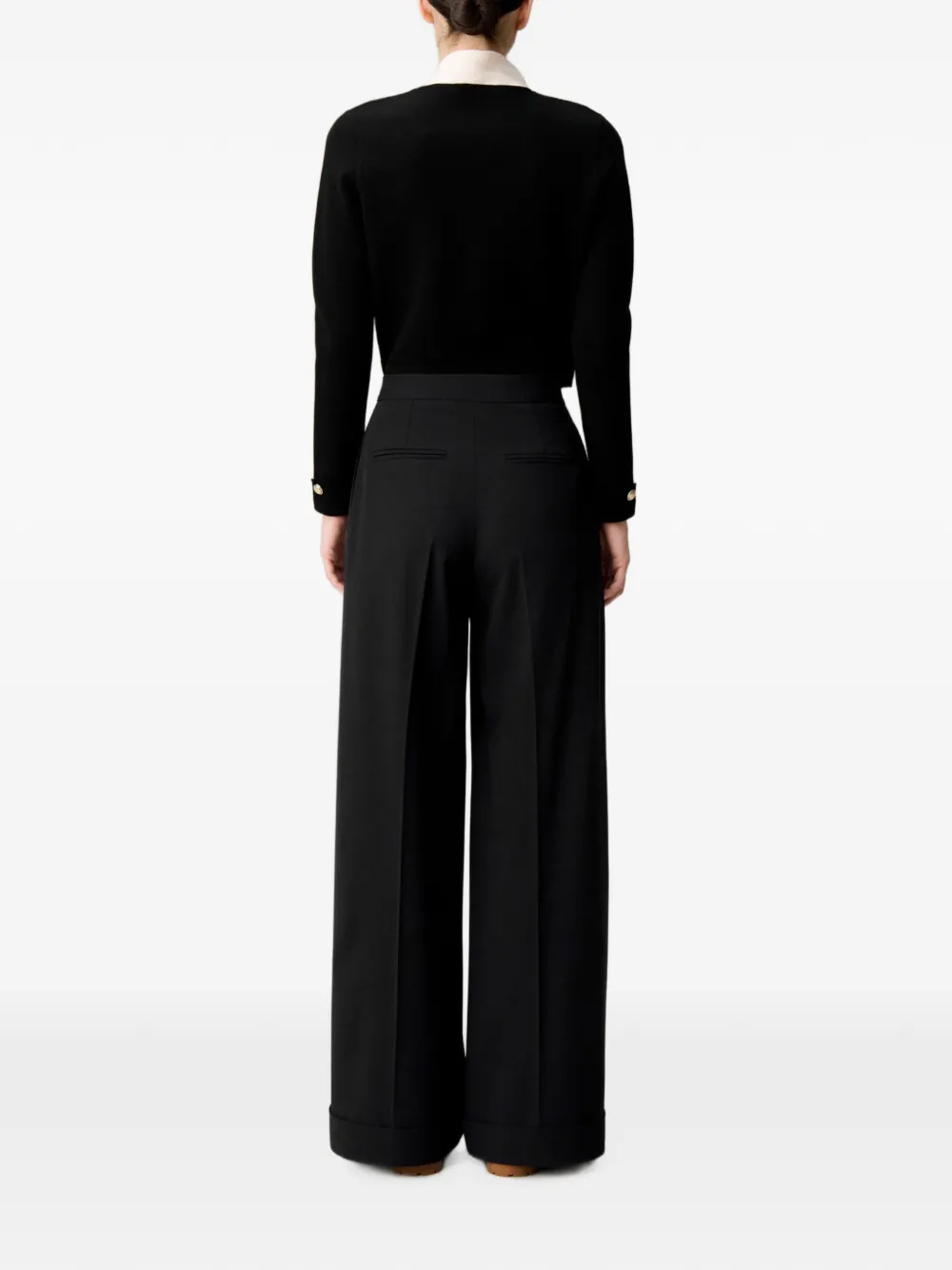 Claudie Pierlot High waist broek Zwart